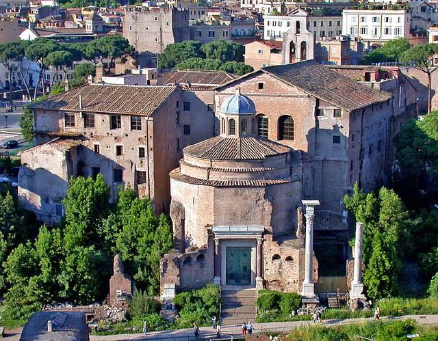 Rom - Kirchen im Forum Romanum