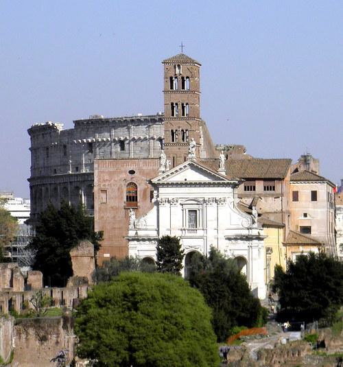 Rom - Kirchen im Forum Romanum