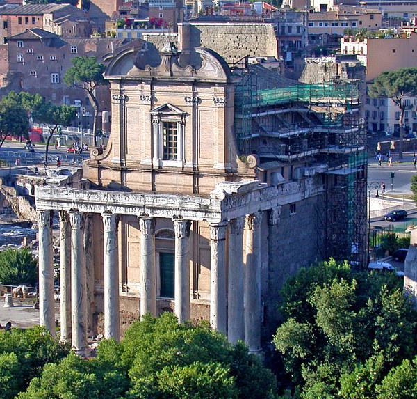 Rom - Kirchen im Forum Romanum