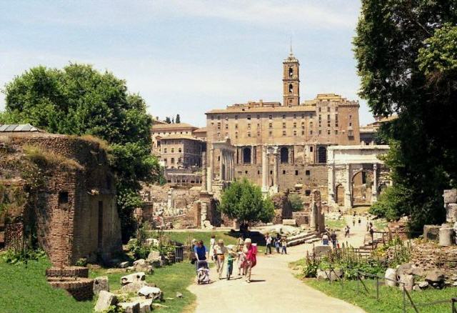 Rom - Forum Romanum