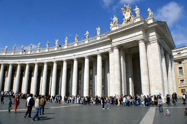 Vatikan - Petersplatz